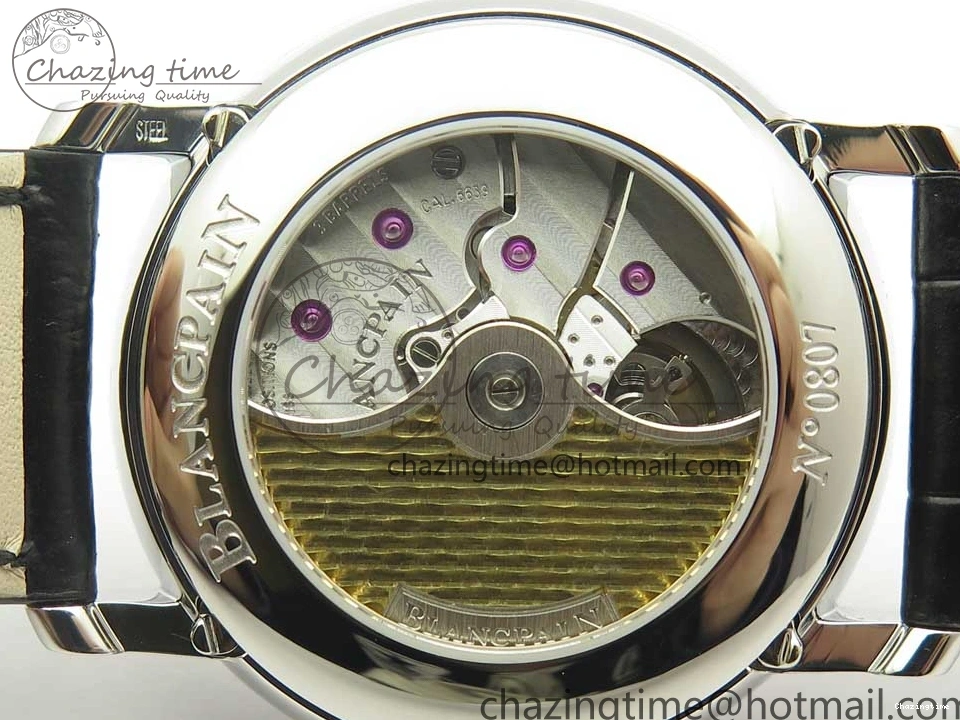 0512 FlexibleFit Villeret Quantième Complet 8 Jours SS Complicated Function OMF 1:1 Best Edition White Dial on Black Leather Strap A 7984